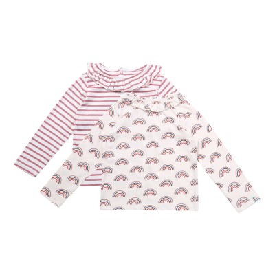 детски,тениски,детски,облекла,lilly,and,sid,rnbow,str,tp,2pk,jn99,pink