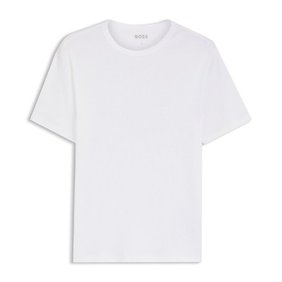 тениска,мъжки,тениски,boss,hugo,tshirtrn,2p,rib,sn99,white