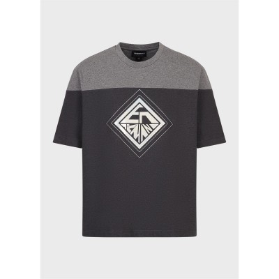 тениска,мъжки,тениски,emporio,armani,ea7,logo,t,shirt,f.grigio,scuro