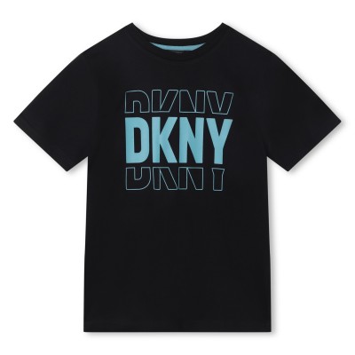 тениска,детски,облекла,dkny,dkny,lgo,tee,jn34,black,09b