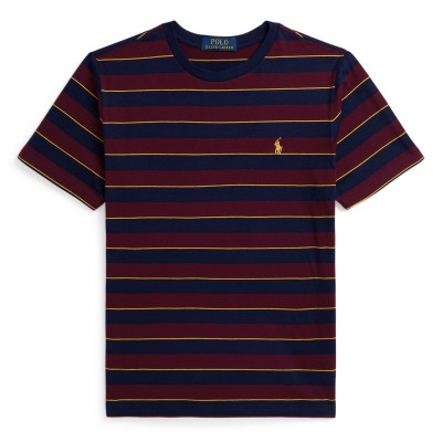 тениска,polo,ralph,lauren,kids,stripe,regular,fit,t,shirt,classic,wine