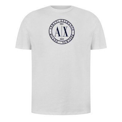 тениска,облекла,на,разпродажба,мъжки,тениски,armani,exchange,ax,reg,fit,tee,sn99,white