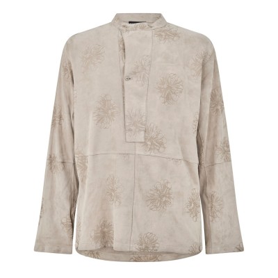 мъжки,тениски,emporio,armani,floral,shirt,beige