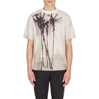 мъжки,тениски,emporio,armani,palm,print,shirt,beige,beige