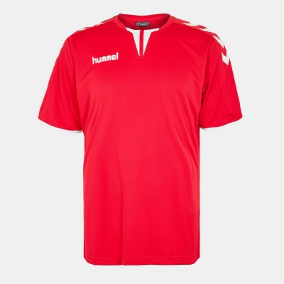 облекла,на,разпродажба,мъжки,тениски,hummel,cr,ss,ply,jsy,sn99,true,red