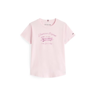 тениска,детски,облекла,tommy,hilfiger,tommy,script,t,shirt,jn53,light,pink,tog