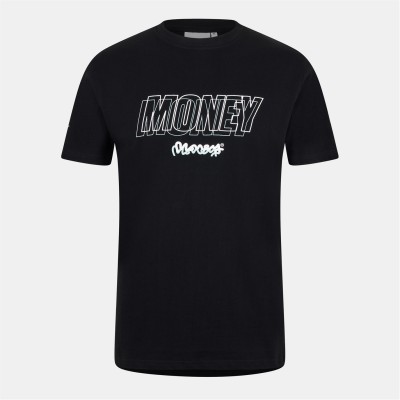 тениска,money,compound,logo,t,shirt,black
