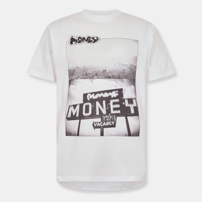 тениска,облекла,на,разпродажба,мъжки,тениски,money,motel,t,shirt,white