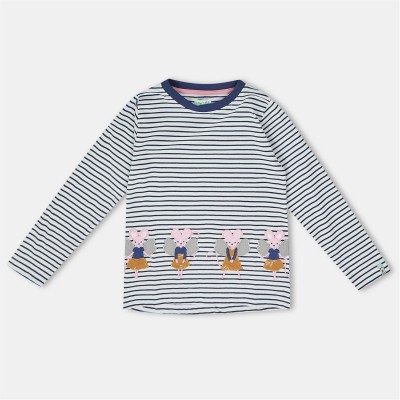 детски,тениски,детски,облекла,lilly,and,sid,appliq,mice,top,jn99,navy