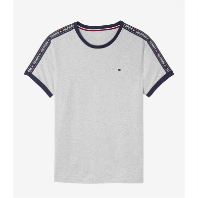 тениска,облекла,на,разпродажба,tommy,hilfiger,hwk,tape,t,shirt,grey,heather