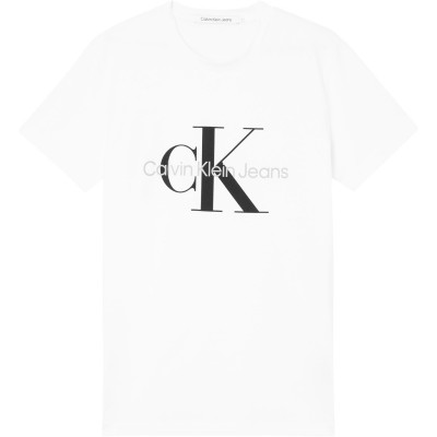 тениска,мъжки,тениски,calvin,klein,jeans,monogram,t,shirt,white