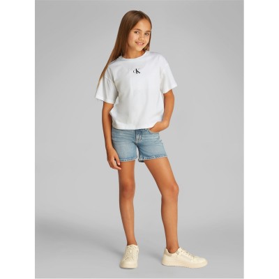 тениска,детски,облекла,calvin,klein,jeans,calvin,klein,jeans,ck,logo,boxy,t,shirt,white,yaf