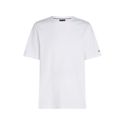 тениска,облекла,на,разпродажба,мъжки,тениски,tommy,hilfiger,tommy,interlock,tee,sn53,white,ybr