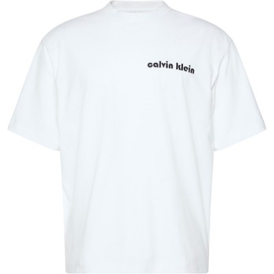 мъжки,тениски,calvin,klein,jeans,ckj,bubble,t,sn54,brilliant,white