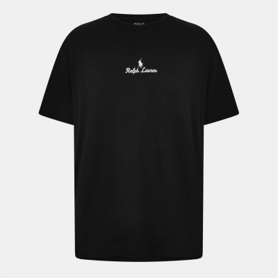 тениска,облекла,на,разпродажба,мъжки,тениски,polo,ralph,lauren,men's,regular,fit,t,shirt,polo,black