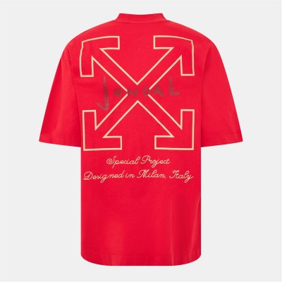 тениска,облекла,на,разпродажба,мъжки,тениски,off,white,off,sj,skate,tee,sn99,red,beige