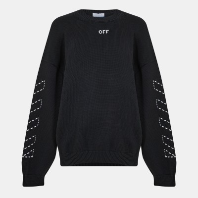 риза,с,дълъг,ръкав,мъжки,тениски,off,white,men,s,arrows,cotton,long,sleeve,crew,neck,sweatshirt,black,cream