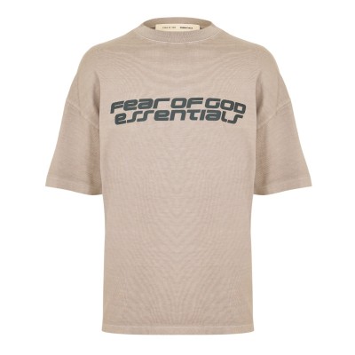 тениска,облекла,на,разпродажба,мъжки,тениски,fear,of,god,essentials,fge,26,tee,sn62,smoke,grey