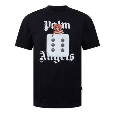 тениска,облекла,на,разпродажба,мъжки,тениски,palm,angels,holly,pin,up,t,shirt,black
