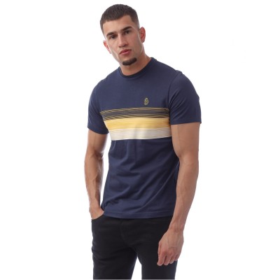 тениска,облекла,на,разпродажба,мъжки,тениски,luke,nashville,tee,sn99,navy,yellow