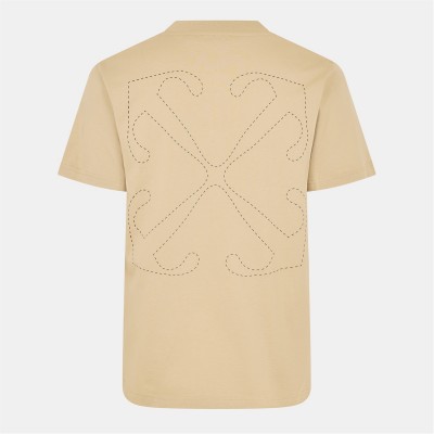 облекла,на,разпродажба,мъжки,тениски,off,white,stitch,slim,t,sn99,brown,rice,mole