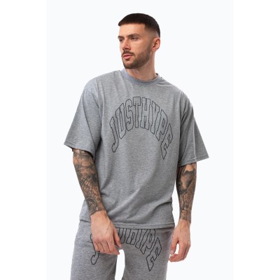 тениска,hype,men,s,college,outline,regular,fit,t,shirt,grey