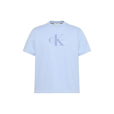 тениска,облекла,на,разпродажба,мъжки,тениски,calvin,klein,jeans,men's,monogram,t,shirt,casual,blue