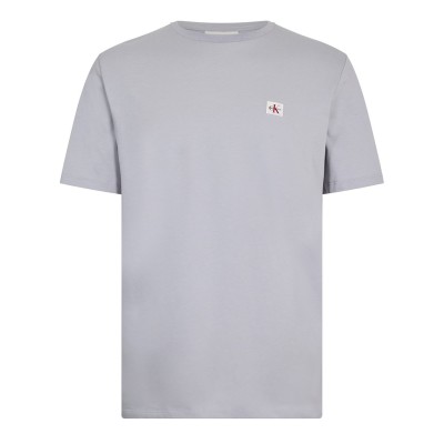 тениска,мъжки,тениски,calvin,klein,jeans,men's,ckj,woven,box,regular,fit,t,shirt,formal,gray