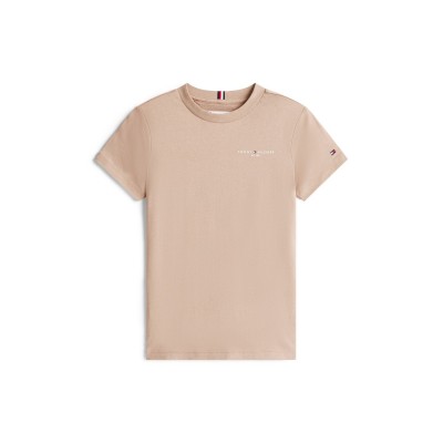 тениска,детски,облекла,tommy,hilfiger,tommy,mini,corp,tee,jn54,malted,milk