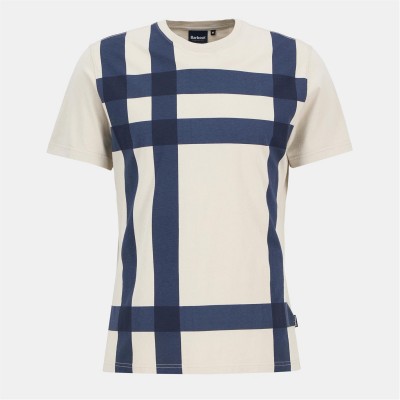 тениска,мъжки,тениски,barbour,kaine,tartan,t,shirt,mist