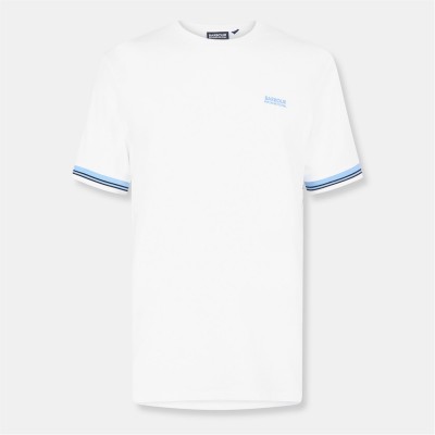 тениска,мъжки,тениски,barbour,international,bruce,tipped,cuff,t,shirt,white