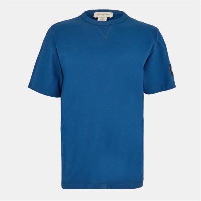 тениска,мъжки,тениски,calvin,klein,jeans,badge,t,shirt,blue,jean