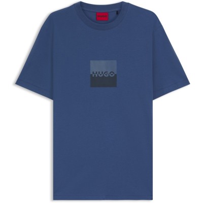 мъжки,тениски,hugo,hugo,dusplit,10266462,01,blue,427