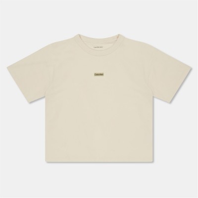 тениска,детски,облекла,calvin,klein,jeans,ckj,folded,tee,jn61,whitecap,pgb