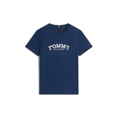 тениска,детски,облекла,tommy,hilfiger,tommy,print,t,shirt,jn61,night,navy,c1g