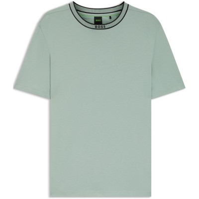 мъжка,тениска,облекла,на,разпродажба,мъжки,тениски,boss,tee,5,10276616,01,t,shirt,mens,open,green,357