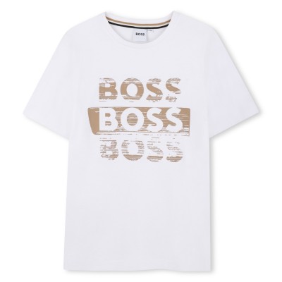 тениска,детски,облекла,boss,boss,fancy,logo,tee,jn61,white