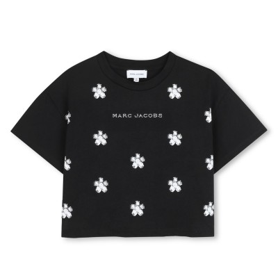 тениска,детски,облекла,marc,jacobs,marc,daisy,ss,tee,jn61,black
