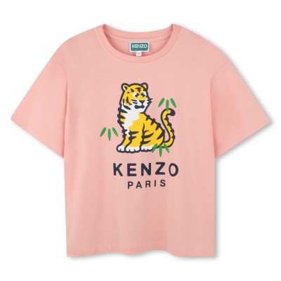 тениска,детски,3/4,панталони,kenzo,kenzo,tiiger,ss,tee,jn61,pink