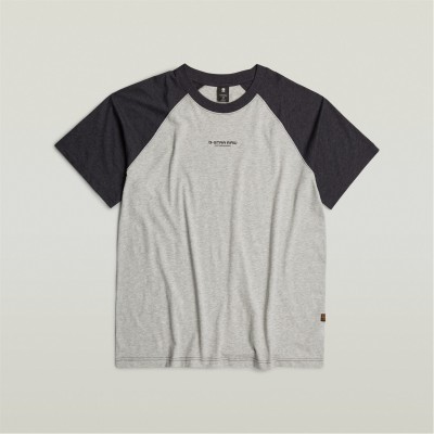 тениска,облекла,на,разпродажба,мъжки,тениски,g,star,baseball,loose,t,shirt,milk,blk