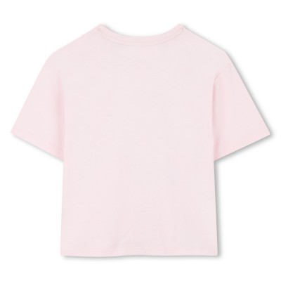 тениска,детски,облекла,marc,jacobs,marc,lipstick,ss,tee,jn61,pink