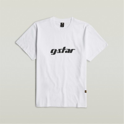 тениска,облекла,на,разпродажба,мъжки,тениски,g,star,unisex,cursive,script,loose,t,shirt,white