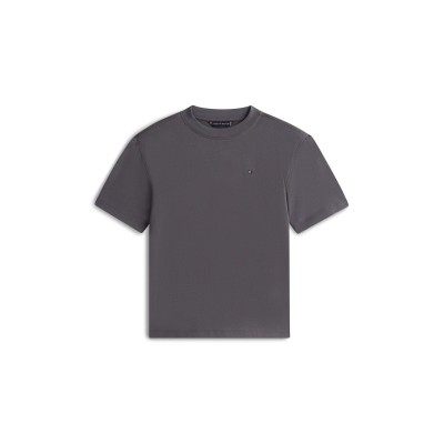 тениска,детски,облекла,tommy,hilfiger,tommy,wshd,grphc,tee,jn62,washed,black