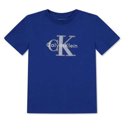 тениска,calvin,klein,jeans,kids,mlogo,t,shirt,admiral,blue