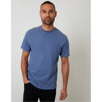 облекла,на,разпродажба,мъжки,тениски,threadbare,tee,garfunkel,sn99,denim,blue