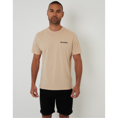 тениска,всички,коледни,подаръци,threadbare,men's,regular,fit,bloomery,t,shirt,dark,stone