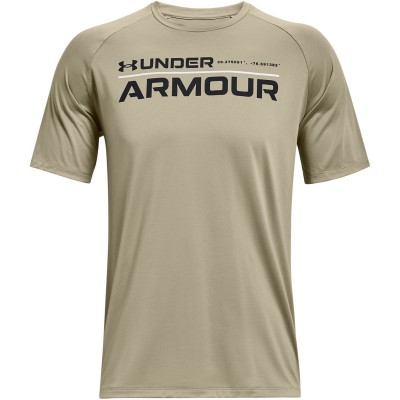 разпродажба,under,armour,under,armour,tech,t,shirt,mens,khaki,gray,