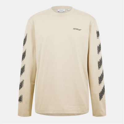 тениска,облекла,на,разпродажба,мъжки,тениски,off,white,diag,skate,long,sleeve,t,shirt,brown,black