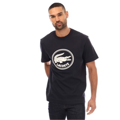 тениска,облекла,на,разпродажба,мъжки,тениски,lacoste,round,logo,t,shirt,abysm