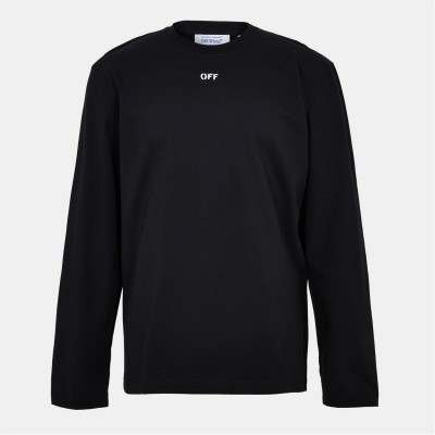 облекла,на,разпродажба,мъжки,тениски,off,white,brick,skate,ls,t,sn99,black,white